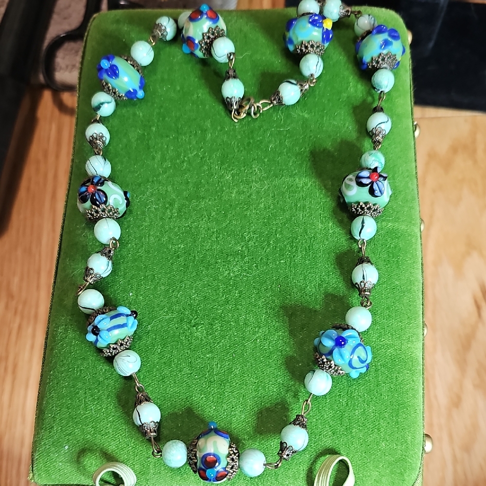 Wedding Cake Bead Necklace